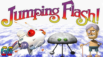 PS1 Jumping Flash! 1995 - No Commentary
