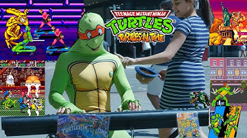 TMNT IN TIME SNES BUSKING 4K
