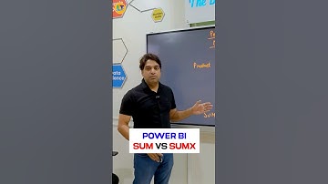 Power BI: Difference Between SUM & SUMX | Ankur Sir Explains