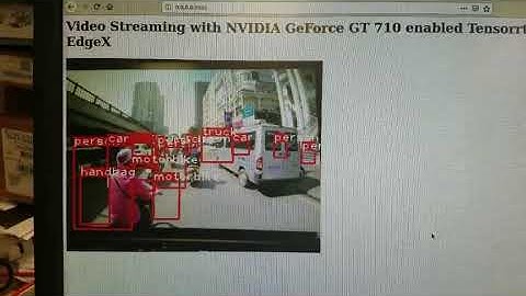 Demo of Project Supernova on EdgeX Foundry & Nvidia TensorRT/GT 710 GPU