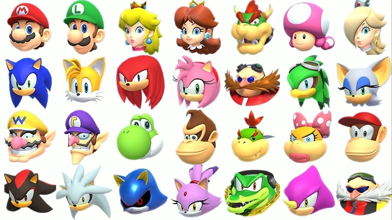 Mario & Sonic at the Olympic Games Tokyo 2020 - All Characters - ViDoe