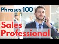 Professional Business Sales Phrases 100 Business English Learning