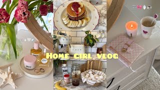 Slow living in Sweden/ Homebody diaries, my hair care routine , journaling & cooking/ Silent vlog🫧⛅️