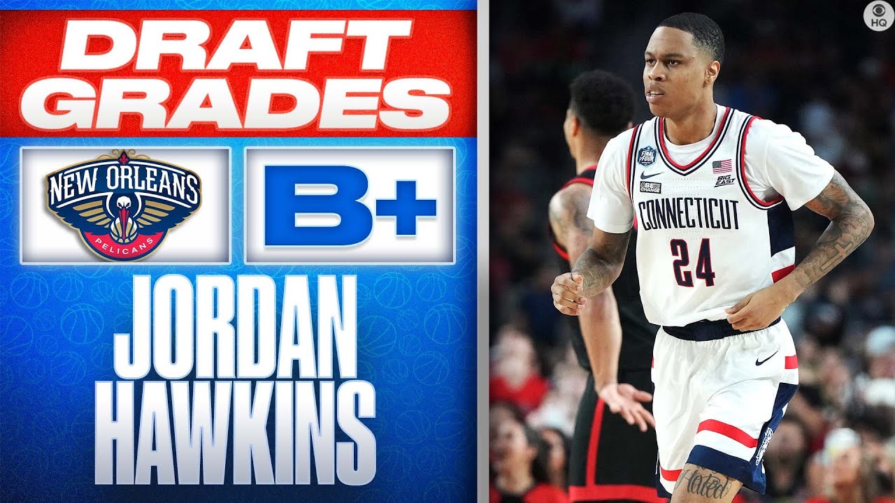 Jordan Hawkins selected No. 14 overall by New Orleans in NBA Draft