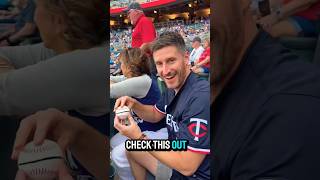 Turning a trash foul ball into a masterpiece ⚾️😱