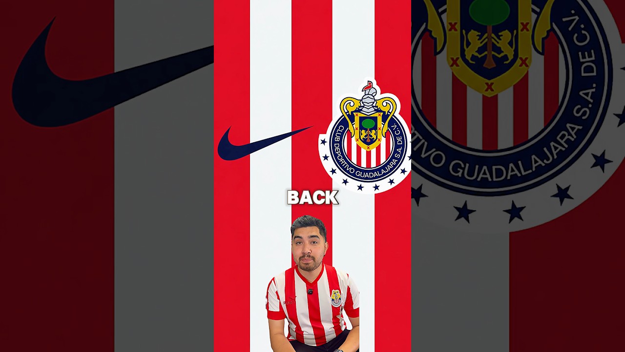 Chivas’ new Nike jersey is officially here. 👟🔴⚪