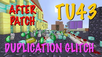 Minecraft Xbox / PS - TU43 - DUPLICATION GLITCH  - TUTORIAL - NEW + WORKING - AFTER PATCH!