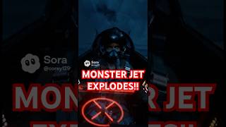 Epic Jet Battle!💥 #JetBattle #MonsterJet #Explosions #NightSky #AirCombat #Shorts #Viral