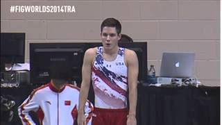 Alex Renkert - Pass 2 - Tumbling - 2014 World T&T Championships - Qualifications