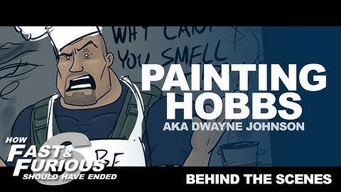 Painting Hobbs - Fast and Furious 6 HISHE Extra
