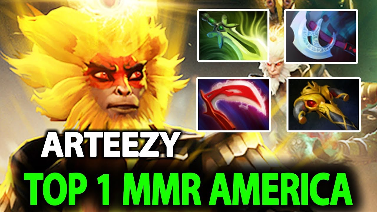 ARTEEZY [MONKEY KING] TOP 1 MMR AMERICA PLAY