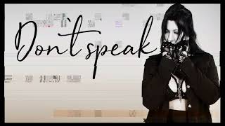 Don`t Speak - NO DOUBT- cover by Sabri Filipcic Holm