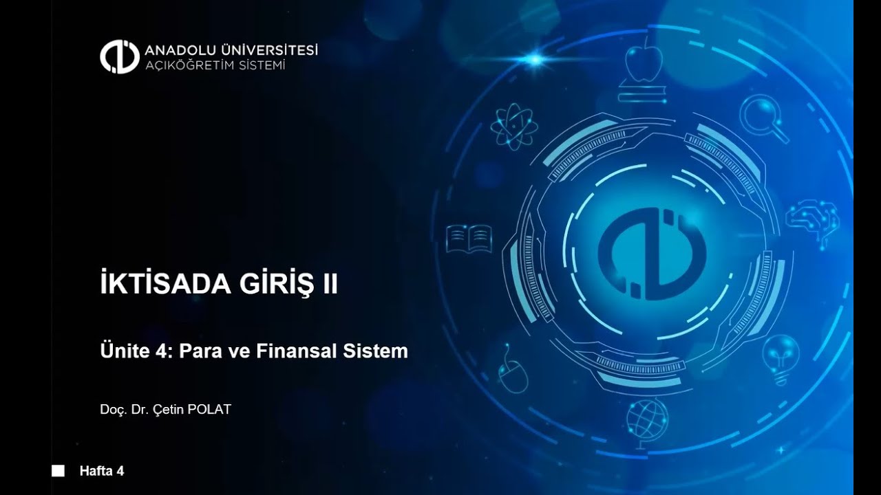 İKTİSADA GİRİŞ 2 ( UNİTE 4 )