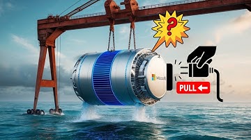 Why Microsoft Pulled the Plug on Deep-Sea Data Centers... #TechNews