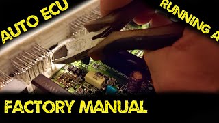 IS300 Auto ECU running a Factory Manual Chassis Lexus Is300 Chassis Code
