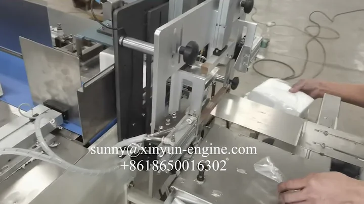 Two stacks bundle tissue paper packing machine