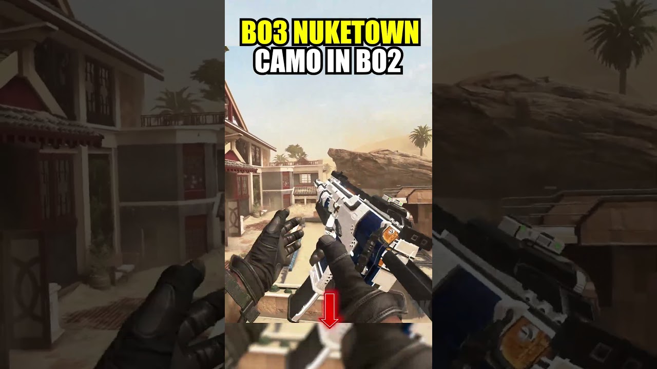 "BO3 NUKETOWN CAMO" MP7 Custom Camo Black Ops 2