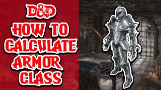 How To Calculate AC (Armor Class) In DND