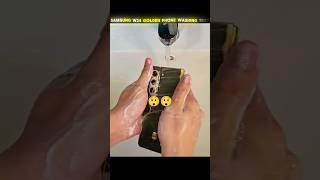 Samsung W24 Golden Edition Shampoo Test 🤯 | Waterproof or Gone #shorts #viral #trending #tech #yt