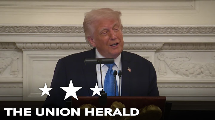 President Trump Delivers Remarks at a Kennedy Center Board Dinner