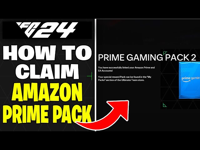 HOW TO CLAIM PRIME GAMING PACK ON EAFC 24 (LINK EA