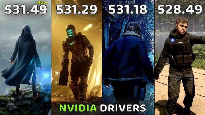 NVIDIA Drivers (531.41 vs 531.29 vs 531.18 vs 528.49) GTX 1650 Test in 4 Games