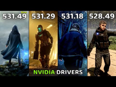 NVIDIA Drivers (531.41 vs 531.29 vs 531.18 vs 528.49) GTX 1650 Test in 4 Games