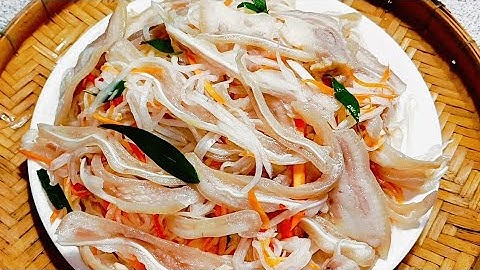 Tết Nay Làm GỎI TAI HEO CỦ CẢI Cách Này Giòn Rụm Ngon Như Là Dưa Chua Củ Cải 