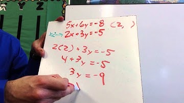 6-4: Elimination Using Multiplication (8th Grade)