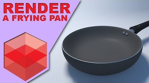 How Do I Render: A Frying Pan (Redshift & Maya)