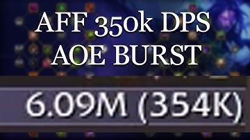 Affliction Warlock | hitting 350k 5 targets burst | 100k st burst | WoW Dragonflight 10.0.7
