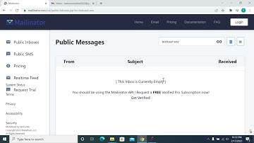 Mailinator Tutorial: Web Socket Example and How to Read Emails from Mailinator