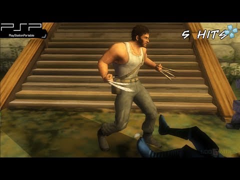 X-Men Origins: Wolverine - PSP Gameplay 1080p (PPSSPP)