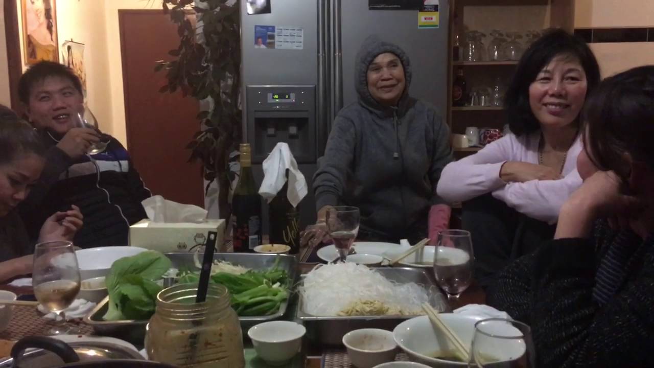 Paul Milsom has a party with CBN Cambodia singers with Cameron Sar 2016