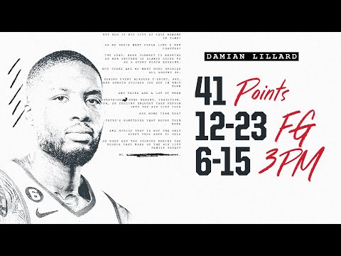 German Amaya, Damian Lillard's The Shot, 2020, pigma micron black archival  ink on Strathmore drawing paper, 18″ x 24″