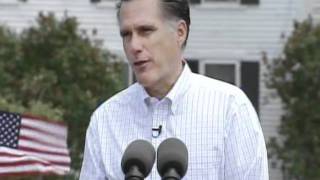 Republican Romney enters 2012 White House race