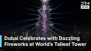 Download Lagu SPECTACULAR: Dubai Welcomes the New Year with Dazzling Fireworks at the Burj Khalifa | AQ1N MP3