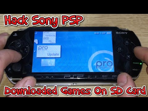 #1 How To Hack Your Sony PSP To Play Downloaded Games From SD Cards ( Tutorial ) 6.61 Firmware Mới Nhất