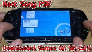 Cara Meretas PSP Sony Anda Untuk Memainkan Game yang Diunduh Dari Kartu SD (Tutorial) 6.61 Firmware