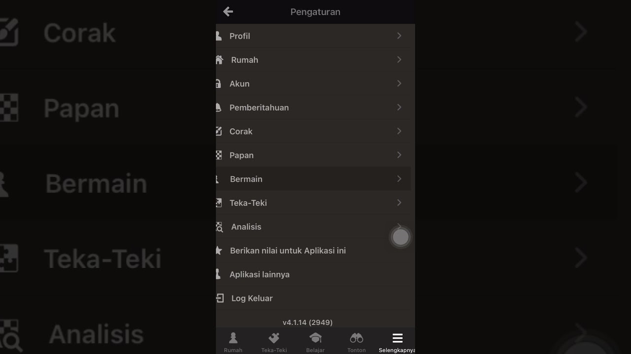 Cara mengatur premove di aplikasi chesscom‼️ 