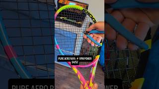 Pure Aero Rafa × RPM Power 1.25 54/52 lbs #babolat #tennis #rpm #shorts