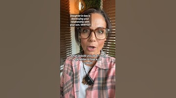 Daughter-in-law destroying relationship with your son. #familydrama #boundaries #howtosetboundaries