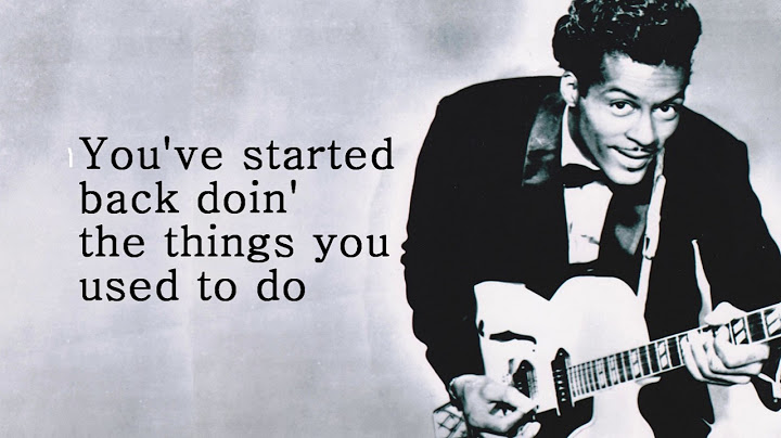 Maybellene Lyric Video version - Lyric Video performance video thumbnail