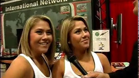 SEMA Video Coverage Booth Babe Challenge #1 Winning Answer! V8TV