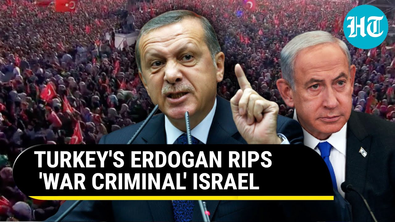 Erdogan Roars At Pro-Palestine Rally; 'Israel Won't Last Three Days If...'  I Gaza War - YouTube