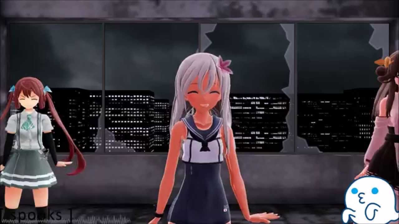 【KancolleMMD】 Happy Halloween【Ro, Kongou & Asagumo】