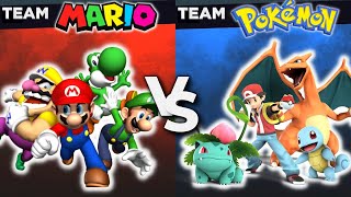 Mario vs Pokemon Smash Battles | Just Dance | Freeze Dance | Brain Break