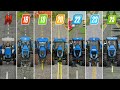 Fs14 Vs Fs16 Vs Fs18 Vs Fs20 Vs Fs22 Vs Fs23 Vs Fs25 | New Holland Tractor Compare | Timelapse