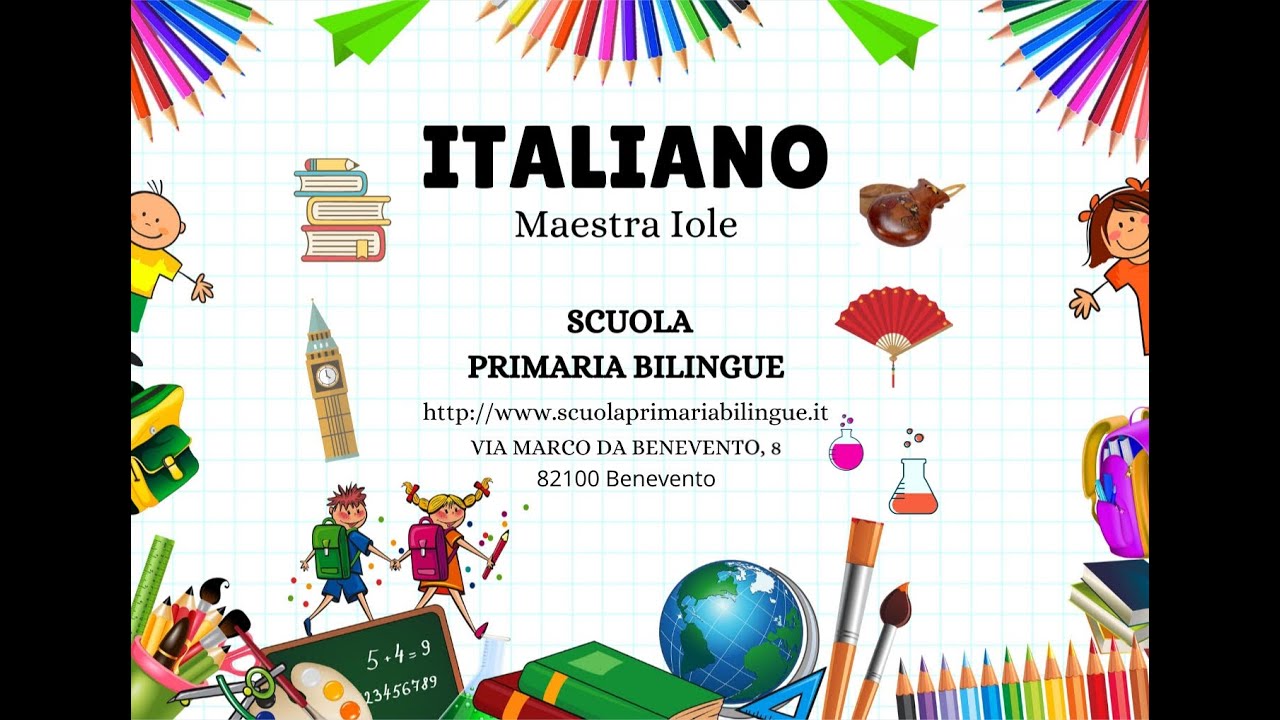 C'è Ci Sono C'era C'erano Classe Seconda