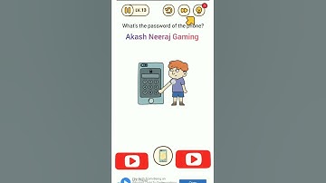 Brain find level 13 Whats the password of the phone? #Solution  #Shorts